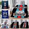 Racing Martini Stripe Printed Blanket Picnic Blankets Warm Blanket Soft and Comfortable Blanket Home Travel Birthday Gift 1