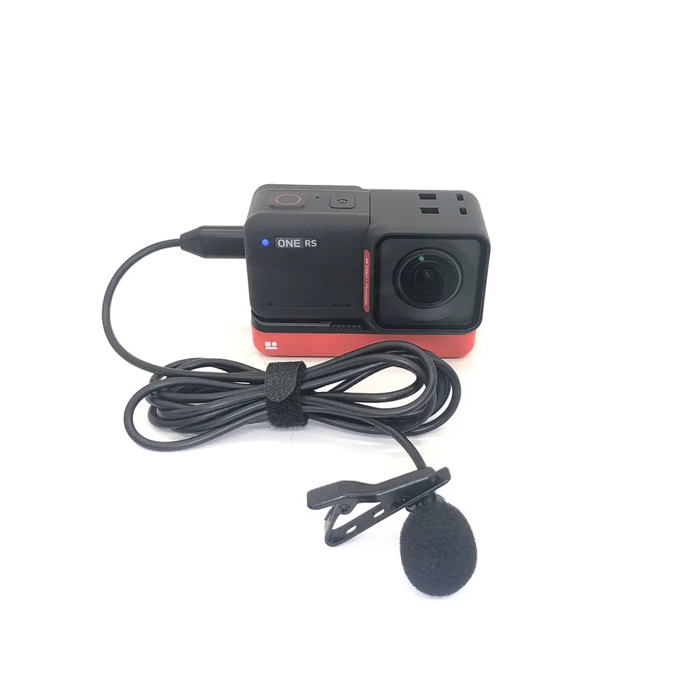 Microphone Lavalier Type C pour Insta360 ONE RS - Accessoire Audio Hi-Fi