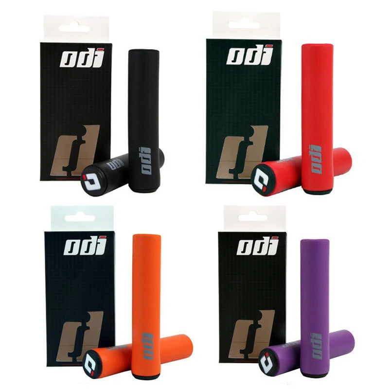 Shockproof Silicone Bike Handlebar Grips - 1 Pair