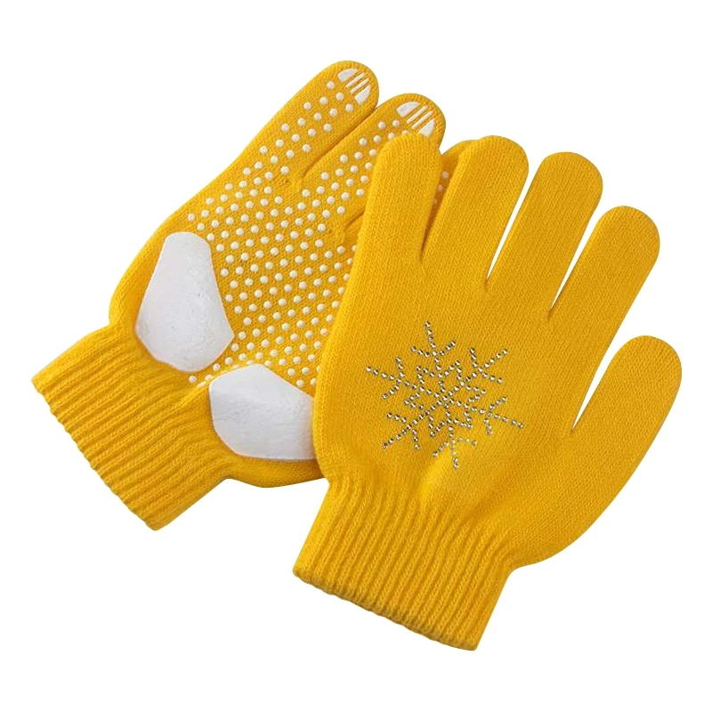 For Practice Non-slip Hot Drill For Competition With Gel Palm Protection Skating Gloves Reducing Falling Injuries 4