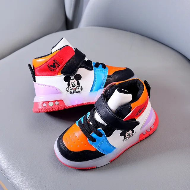 Kids Mickey LED Sport Sneakers 6