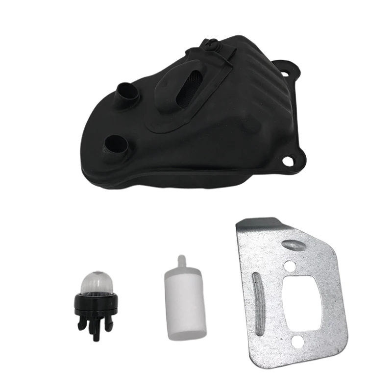Muffler Silencer Deflector Plate Kit For Husqvarna 550 XP 545 550XP Chainsaw Primer Bulb Fuel Filter Replacement Parts 523052602 6