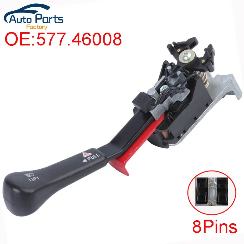 

New Car Turn Signal Switch For Freightliner FS65 2002-2006 Thomas Saf-T-Liner 2002-2007 577.46008 57746008 A0622743002 978-5210