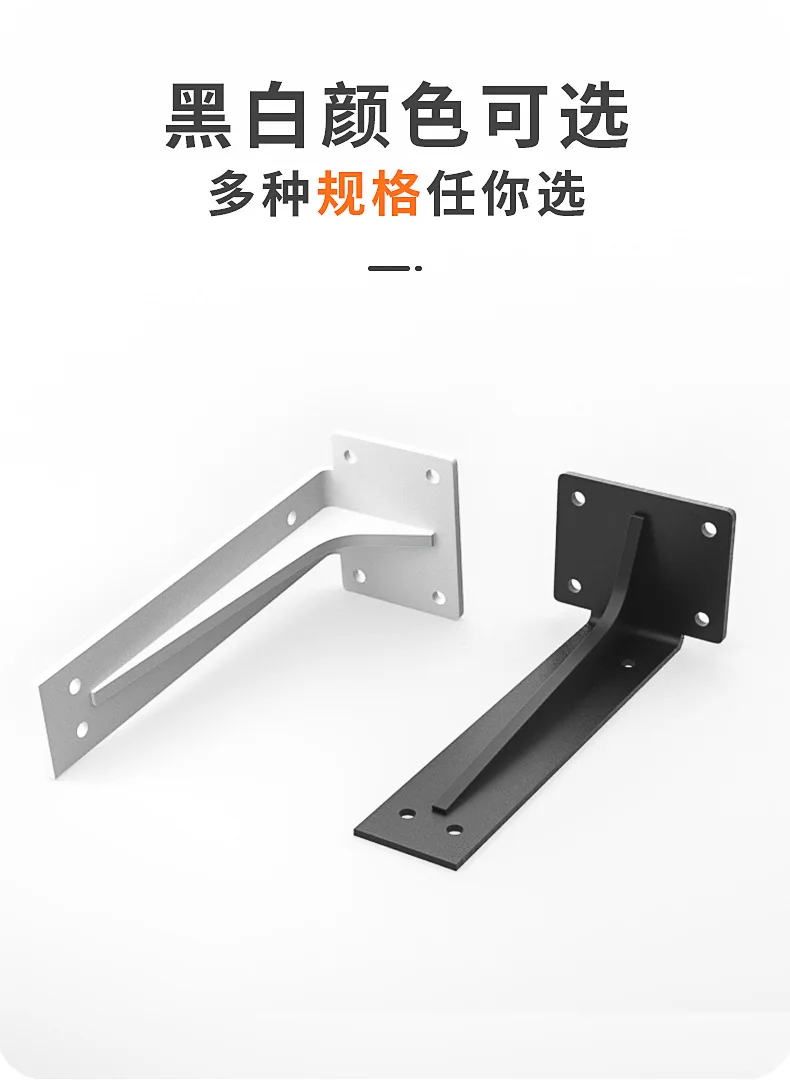 Mármore Bancada, Suporte Fixo, Parede Triangular Ferro Quadro Placa Suporte