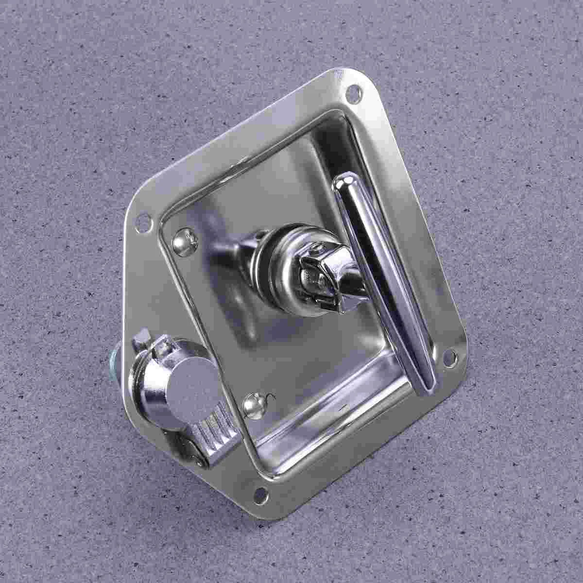 Stainless Steel Folding T-Handle Latch Lock Tool Latch for Car Truck and Trailer t handle lock tool box latch