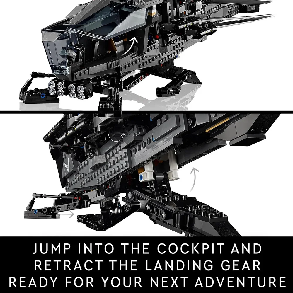 LEGP Dune Royal Atreides Beast Ornithopter Plane Building Kit Ornithopter Plane Toy Model Best Gift for Kids and Adults 1369pcs 3