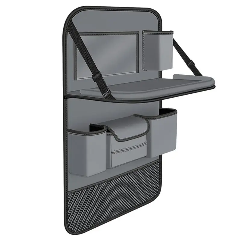 

Auto Backseat Organizer Storage Pockets With Foldable Table Tray Truck Back Seat Organizer Storage Supplies For Cars Suvs Trucks
