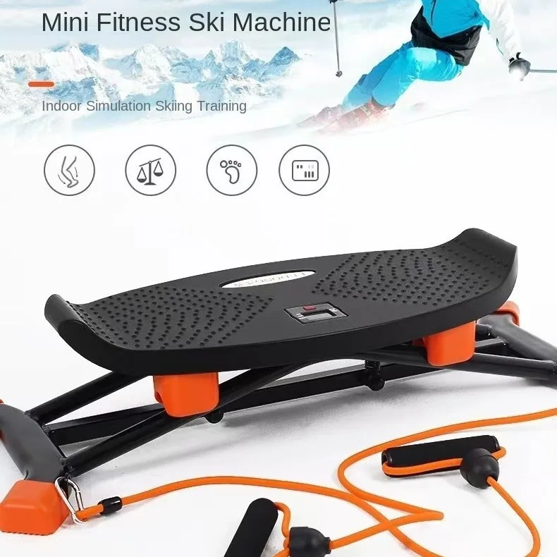 Ski Machine Swinging Step Machine Indoor Leg Exercise Fitness Equipment ...