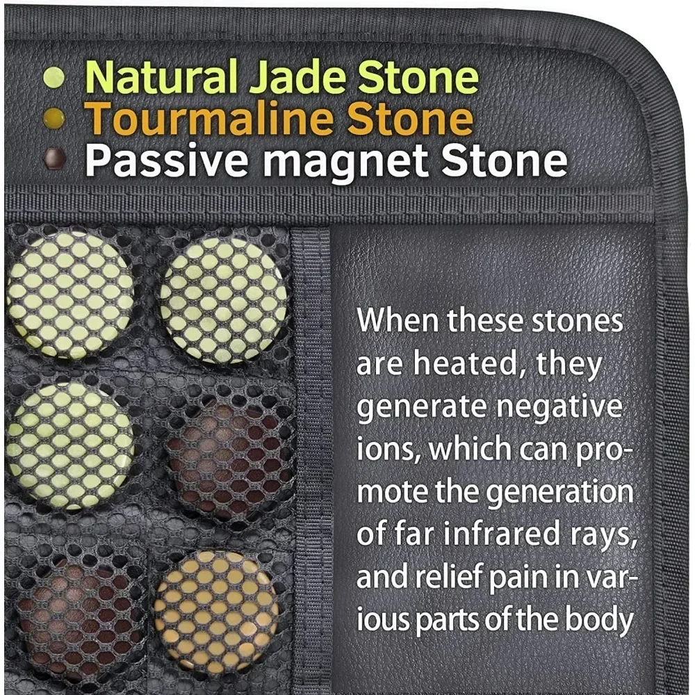 UTK Quantum Wave Heating Mat,Infrared Heating Pad,32 Passive Magnet Stones,40 Tourmaline Stones, Electric Blankets 3