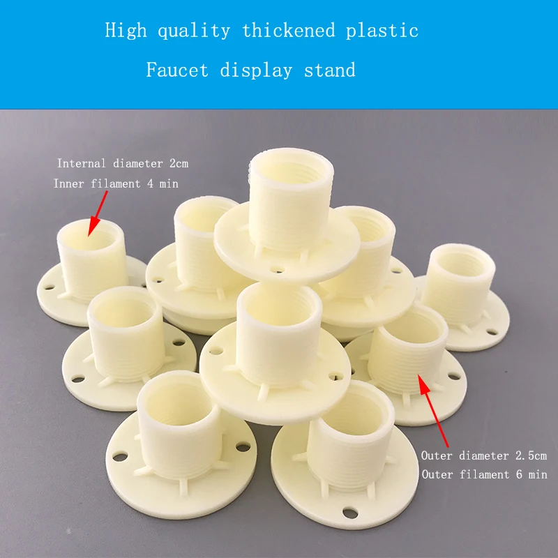 Fixed Base Faucet Display Stand, Angle Valve Washing Machine Concealed Shower, Shower Bracket, Accessories Sample