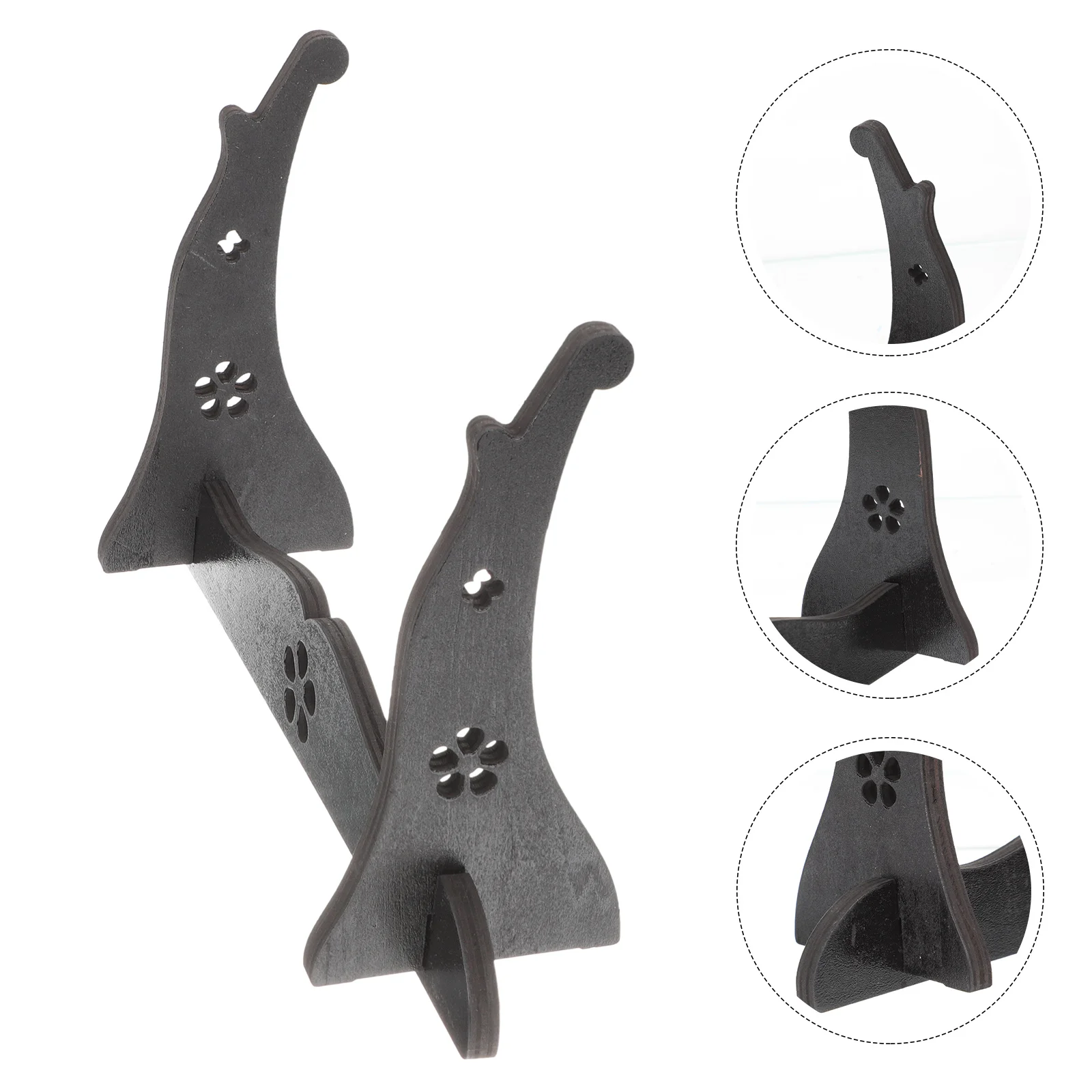 

Household Sword Stand Display Shelf Storage Holder Wood Desktop Flute Organizer