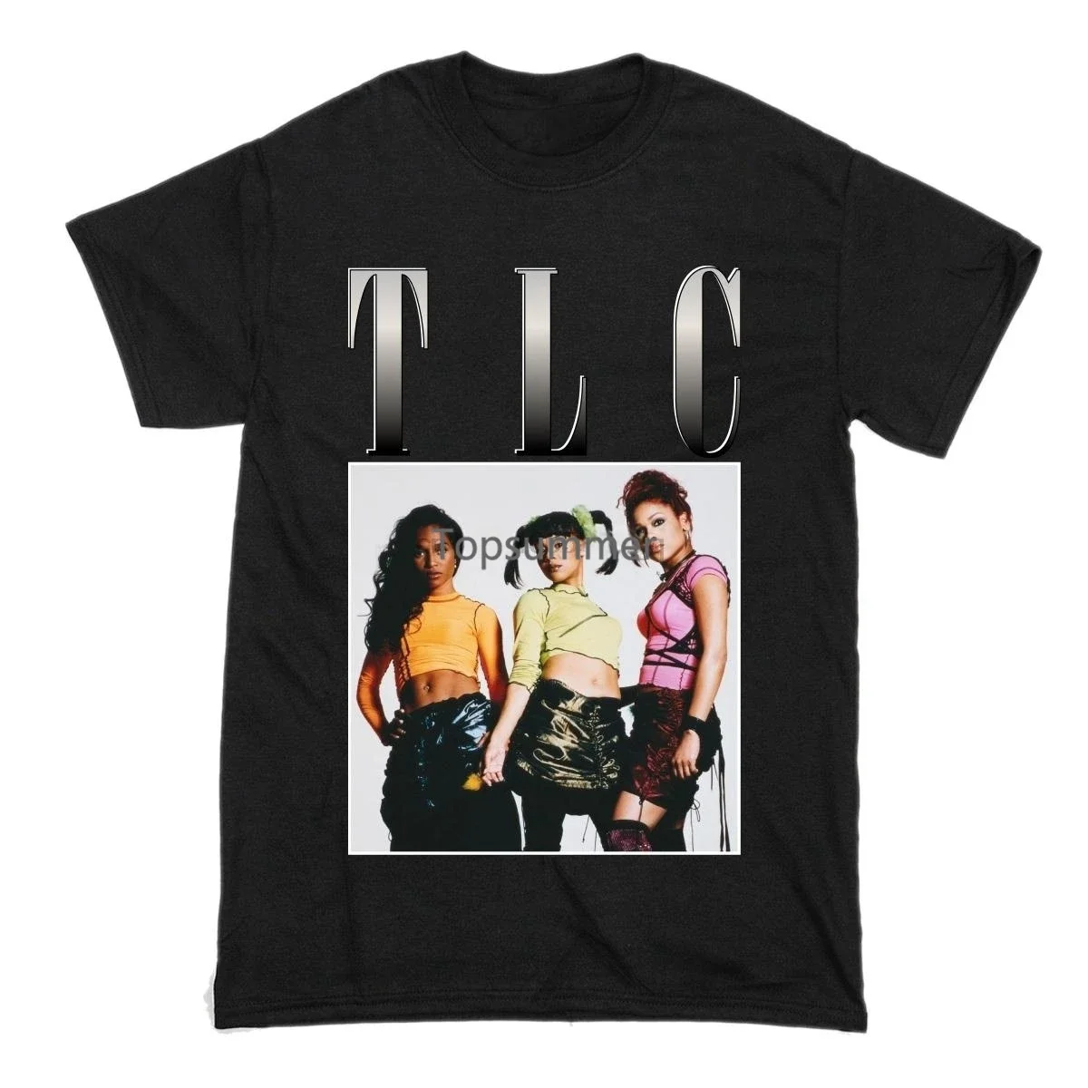 

Men T Shirt Vintage Tlc Classic T-Shirt Women Tshirt