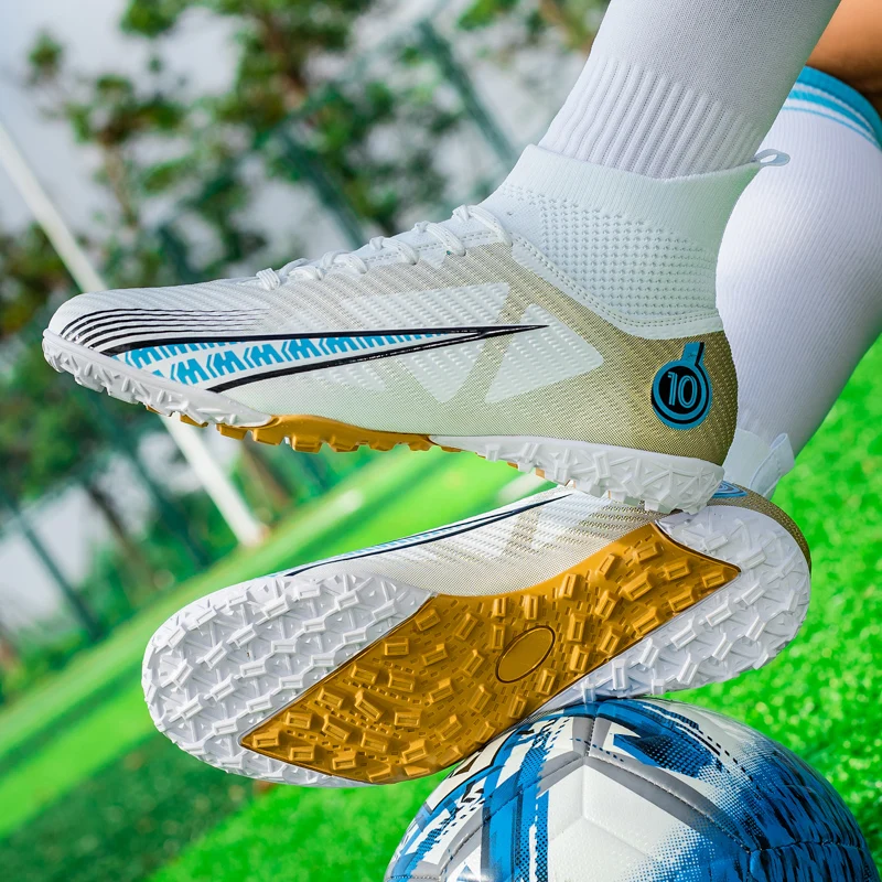 Scarpe da calcio da uomo Society TF/FG Erba Antiscivolo Scarpe da allenamento per esterni Scarpe da calcetto Calzature sportive per bambini_voghion.com