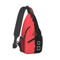 Sling Geometry Triangle Circle Chest Bags Crossbody Shoulder Backpack Outdoor Sports Daypacks Fashion Bag 2