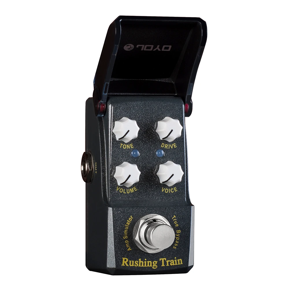 JF-306 RUSHING TRAIN Amp Simulator Pedal Classic Speaker Clean Sounds Crisp Rhyt