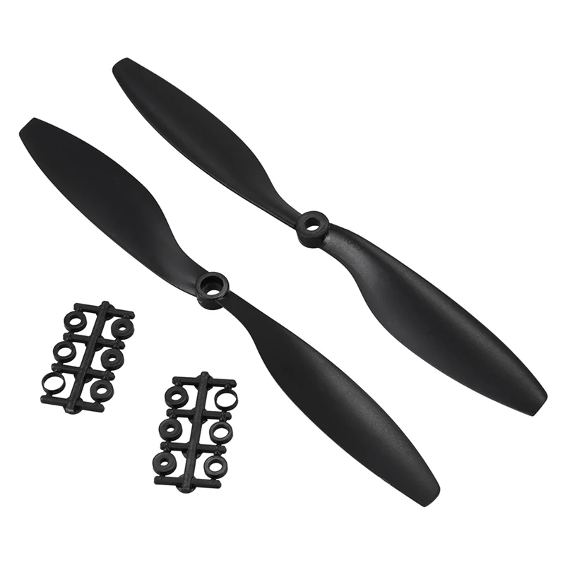 Hélice Multirotor RC 1045 10x4.5 pouces CW/CCW Lot de 6 paires + adaptateurs