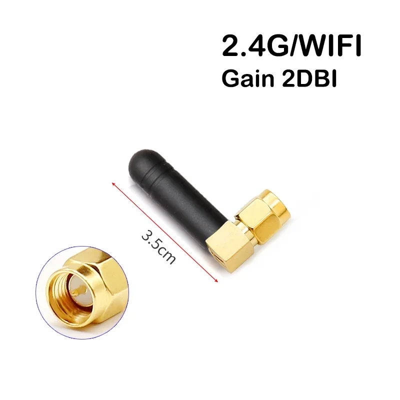 1pcs 2.4G WiFi Antenna Bluetooth ZigBee Signal Booster 4dbi External High Gain A