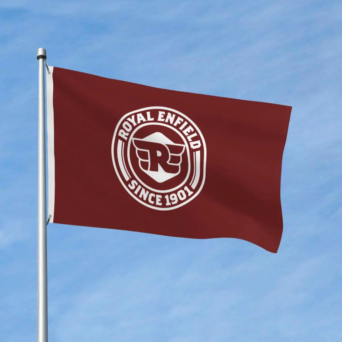 Royal-Enfields Moto Moto Bandiera Double Sided Outdoor Banner 1901 Poliestere Home Room Dormitorio Wall Decor