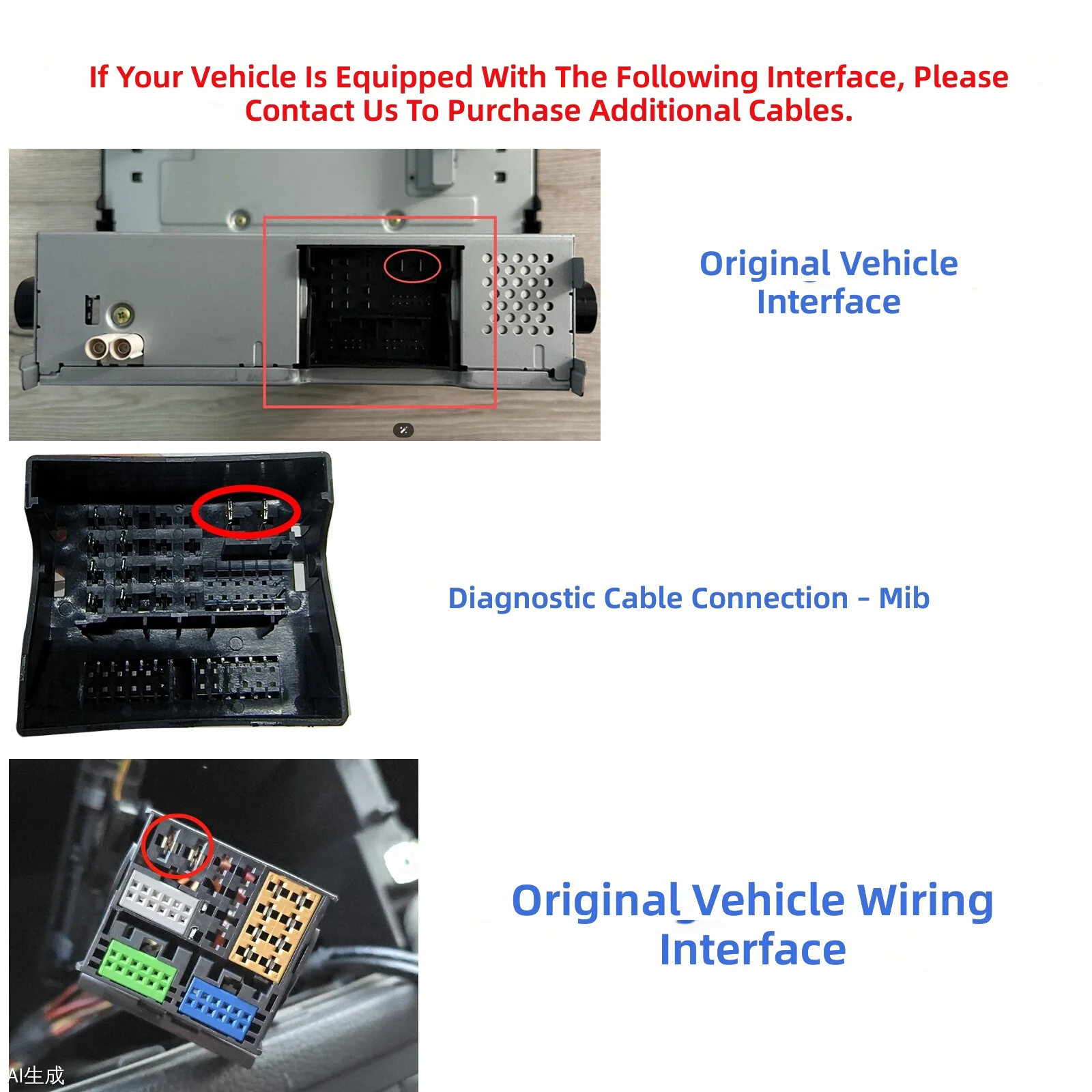 ESSGOO Autoradio Android15 7" 4+64G / 2+64G / 6+128G für VW Polo 9N Golf 4 Passat B5 T5 Wireless CarPlay Android Auto GPS Navigation WiFi FM RDS Mirror Link USB Bluetooth Lenkradsteuerung CANBUS Touchscreen – Detail 6