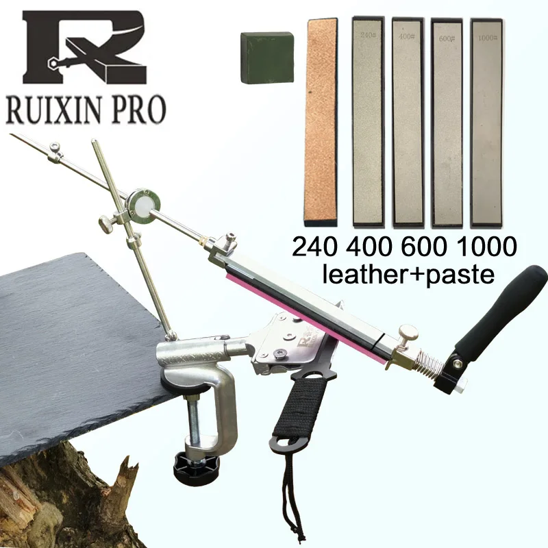 Точилка для ножей Ruixin Rx 008 с фиксированным углом регулируемый Профессиональный
