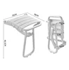 Bathroom Safety Folding Seat Bathing Chair Shower Toilet Wall Bench Entrance Shoe stool Replacement Aluminum 6