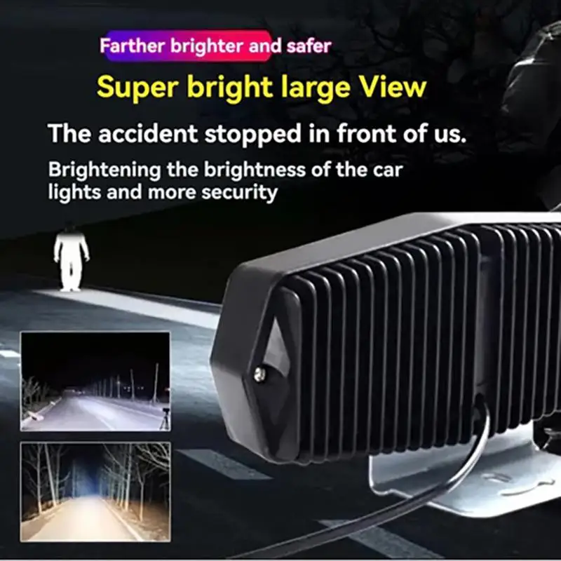 Faro per Bici Elettrica E-Bike 30 LED Alta Luminosità Impermeabile 12V-80V per Pendolarismo Quotidiano e Ciclismo - immagine 2