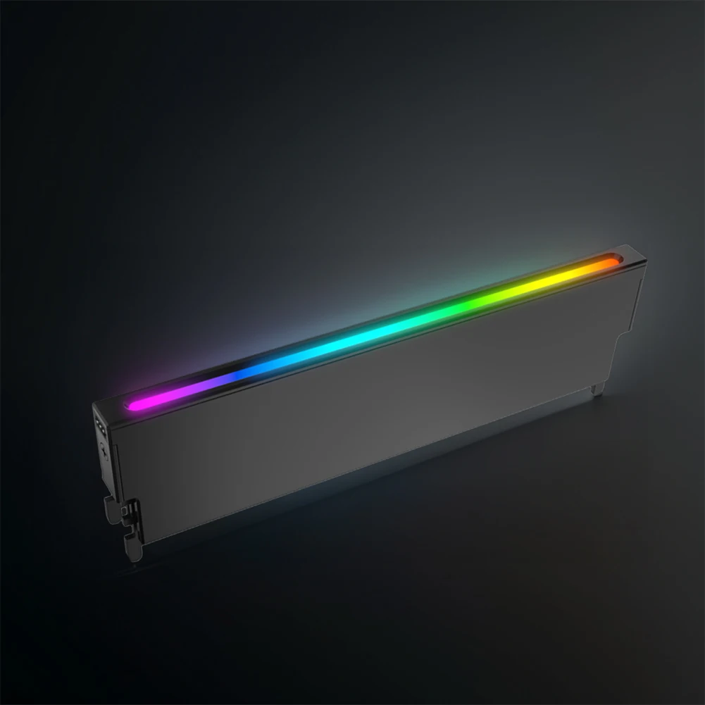 Memory Module Heatsink 5V 3PIN ARGB AURA Sync Aluminum Alloy Heat Spreader Cooler DDR3 DDR4 DDR5 for Desktop Computer PC Memory
