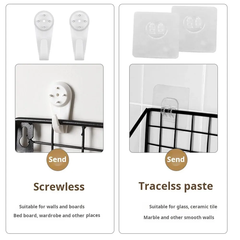 창의적인 벽걸이 선반, 침실 다리미 벽걸이 보관 선반, 보관 바구니, 행잉 선반, 홈 정리정돈