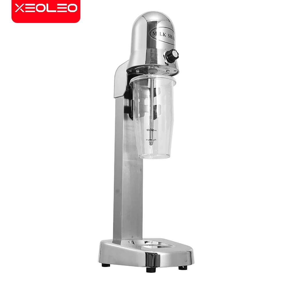 XEOLEO Stainless Steel Milkshaker Commercial Milk Shake Machine Bubble Tea Stirring 18000rpm Double Speed Mixer Beverage Stirre 6