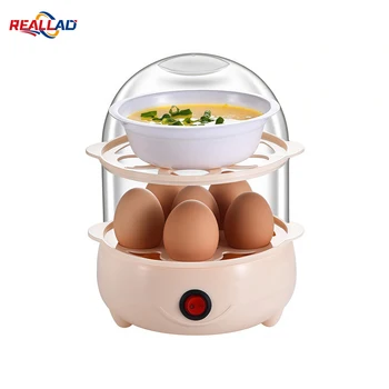 Multifunctional Egg Boiler Electric Egg Steamer Cooking Breakfast Machine Multi-Layers Egg Cooker Mini Steamer Poacher Kitchen