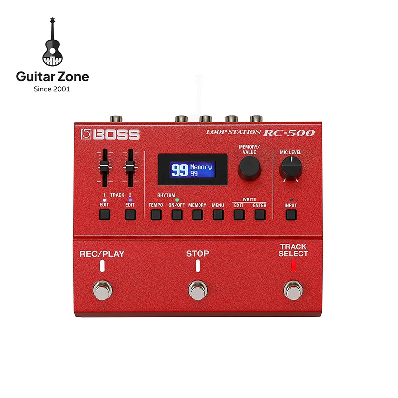 Boss Rc-500 Loop Station Dual-Track Powerhouse Guitar Stompbox Drum Machine Loop Rhythm Loop Effetti Professionali