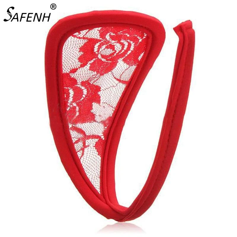Women Sexy C String Thong Invisible Lace Transparent Type C Underwear