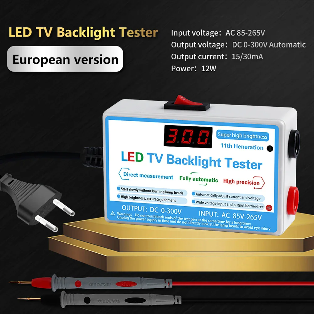 Multipurpose LED Lamp TV Backlight Tester LED Strips Beads Test Tool Measurement Instruments for LED Light Backlight Tester 4