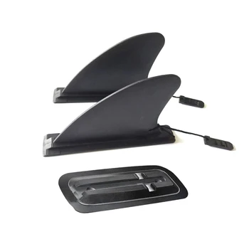 Pinna per onde d'acqua da surf da 4 pollici Accessori SUP Stabilizzatore Stand Up Paddle Board Tavola da surf Pinna laterale con pinna scorrevole