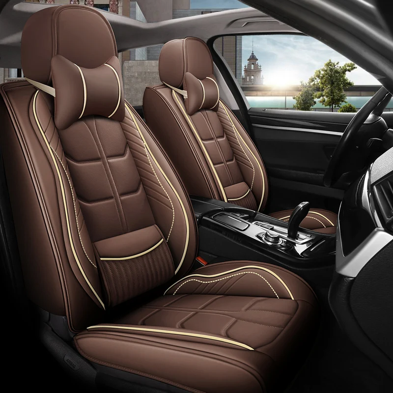 

Wholale full set type Universal leather 9D Universal Car Seat Cover For Ram1500