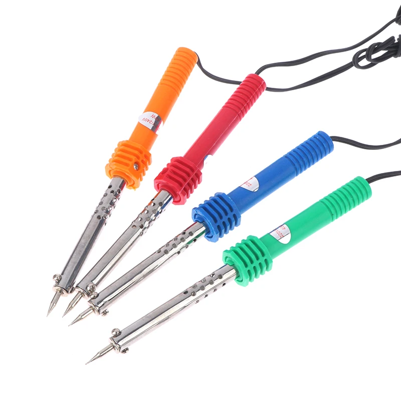 외부 가열 전기 납땜 다리미 펜 용접 키트, 전자 작업용 수리 도구, EU 플러그, 30W, 220V, 1PC