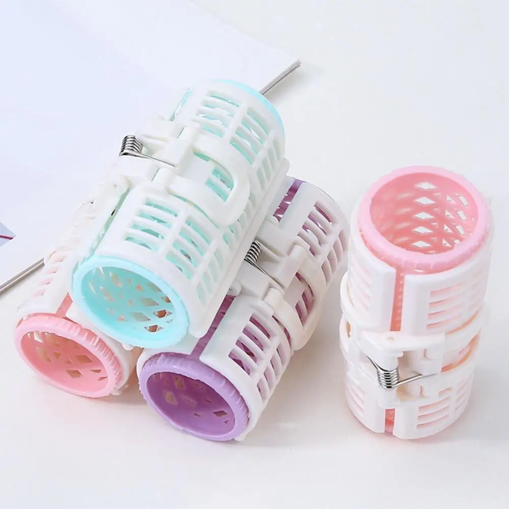 2Pcs Bangs Curler Lazy Bangs Roller Hair Curlers Long Lasting Barbs Design Hair Root Fluffy Fringe Curler Roller