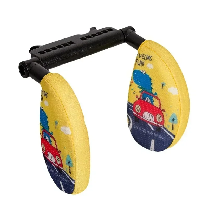 Car Neck Protection Pillow Slow Rebound Memory Cotton Cushion Children's Sleeping Artifact High-end Cartoon Headrest