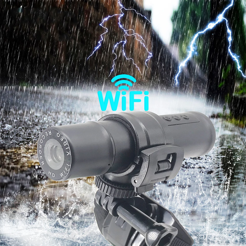 

Цифровой видеорегистратор с Wi-Fi для мотоциклов и скутеров