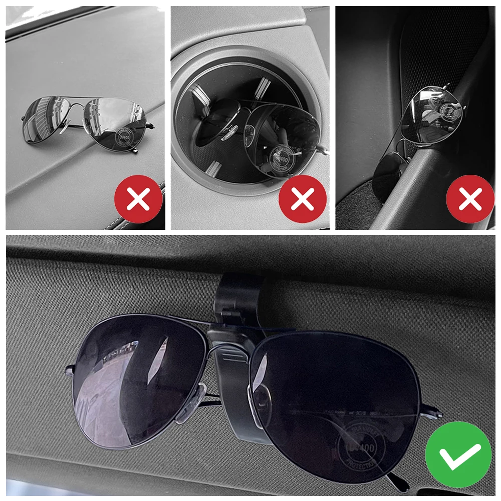 Support de lunettes de soleil intérieur automatique, accessoires de voiture,  outils de pare-soleil, monture de lunettes de soleil, BMW E46, BMW E90,  Golf - AliExpress