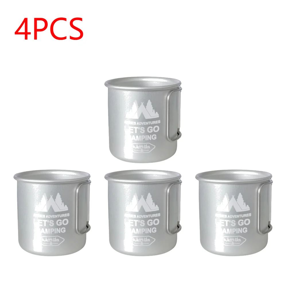 4PCS Silver