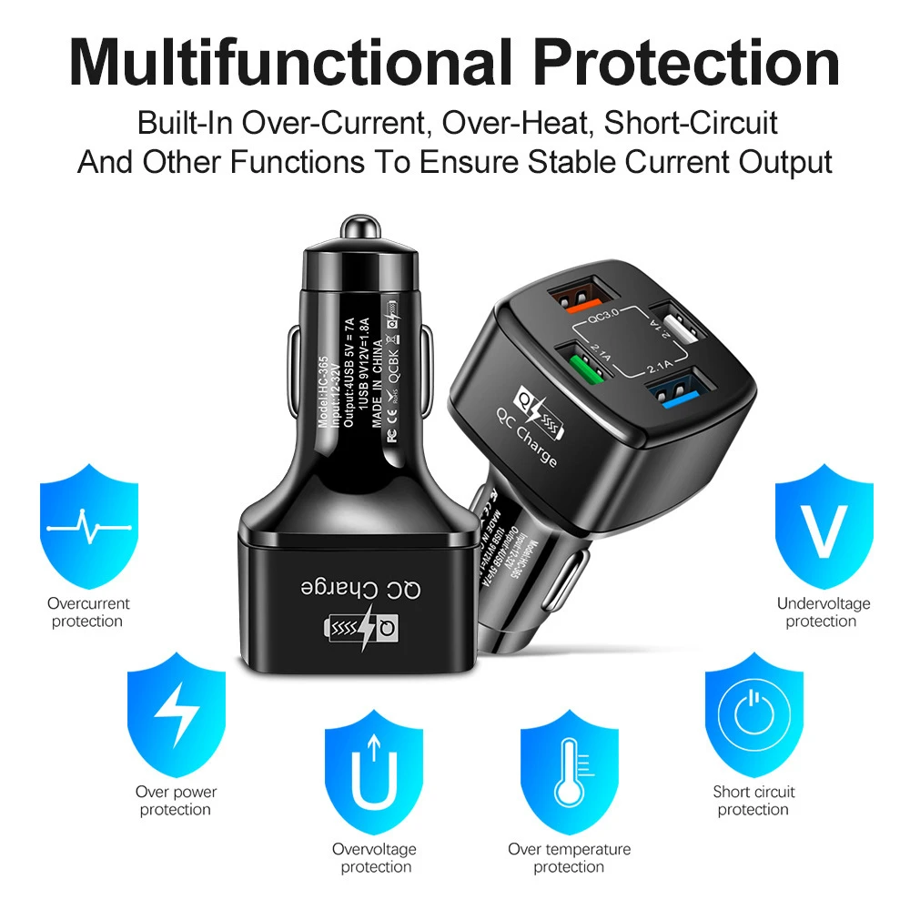  USB   Ʈ Pd 20W 4usb ڵ ׸ ׼, ڵ ð  ÷, ޴   Qc3.0