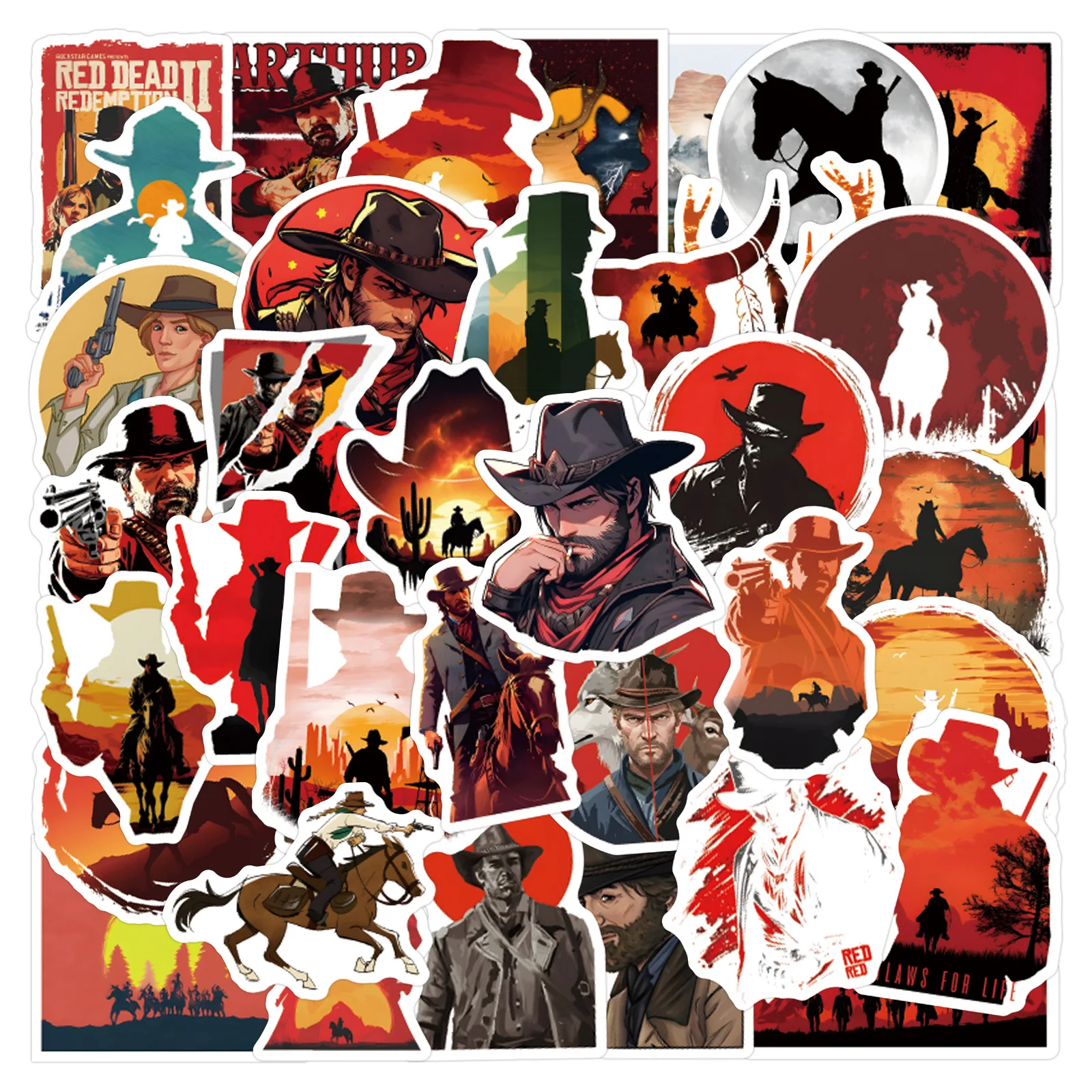 60PCS A Fistful of Dollars 스티커 낙서 스티커 DIY 일기 전화 케이스 수제 스크랩북 미적 스티커