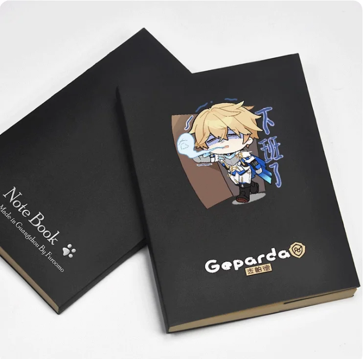Anime Honkai: Star Rail Geparda Diary School Notebook Paper Agenda Schedule Planner Sketchbook Gift For Kids Notebooks 2076
