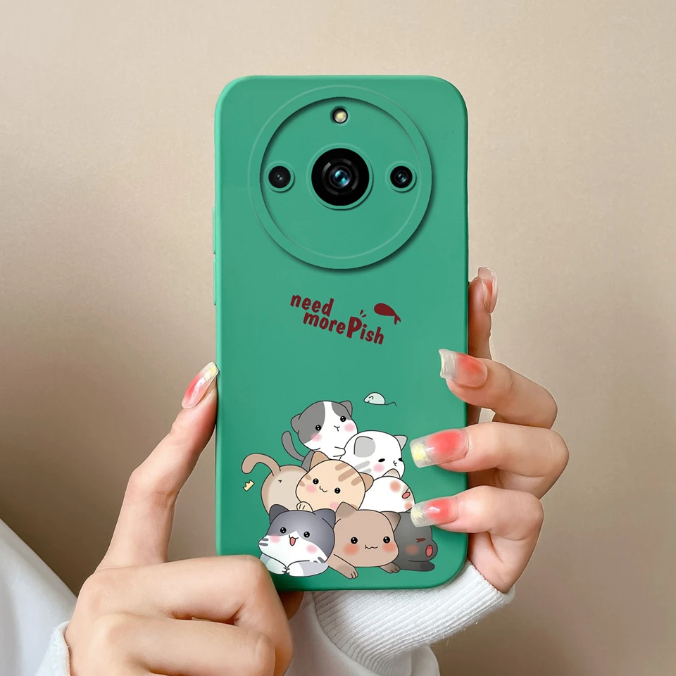 Cute Cactus Astronaut Soft Silicone Shockproof Case - Drop-Resistant