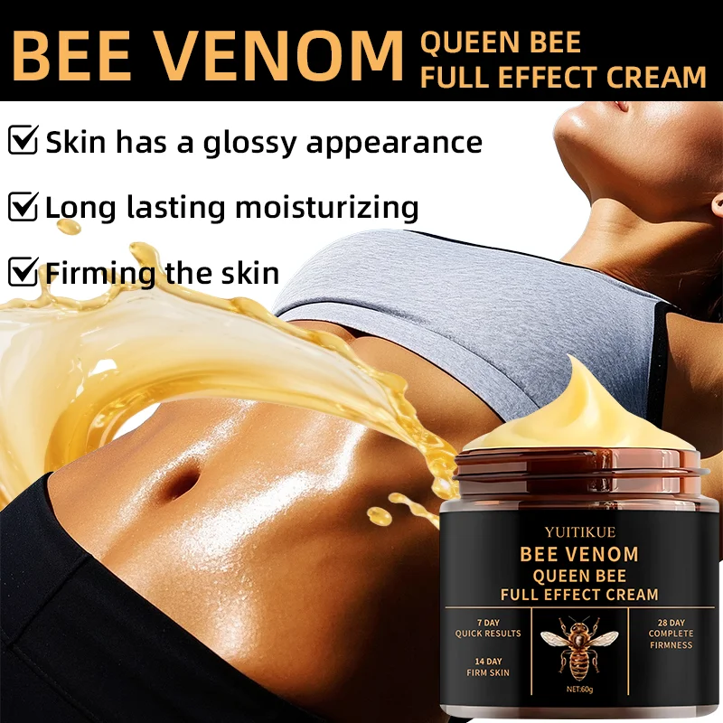 Bee Venom & Royal Jelly All-in-One Cream: Visible results in 7 days, fully firm in 28 days, tightens skin in 14 days
