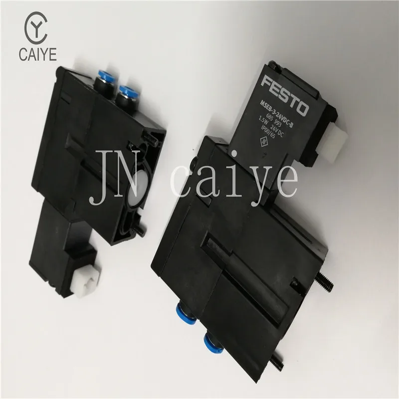 최고 품질의 새로운 하이델베르그 솔레노이드 밸브 FESTO MEBH-4/2-QS-4-SA M2.184.1111 오프셋 SM102 CD102 SM52 PM52 기계 용