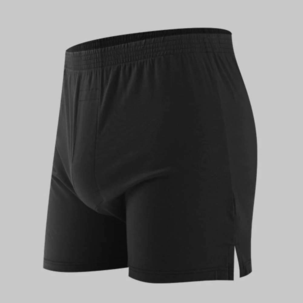 

Sexy Men Modal Seamless Boxer Briefs Pouch Shorts Underwear Breathable Comfortable Soft Trunks Underpants Solid Casual Boxers
