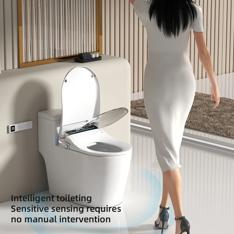 Chaozhou New Model U V Shape Inteillgent Slow Close Toilet Seats Auto Clean Smart Toilet Seat Electric Smart Seat Cover