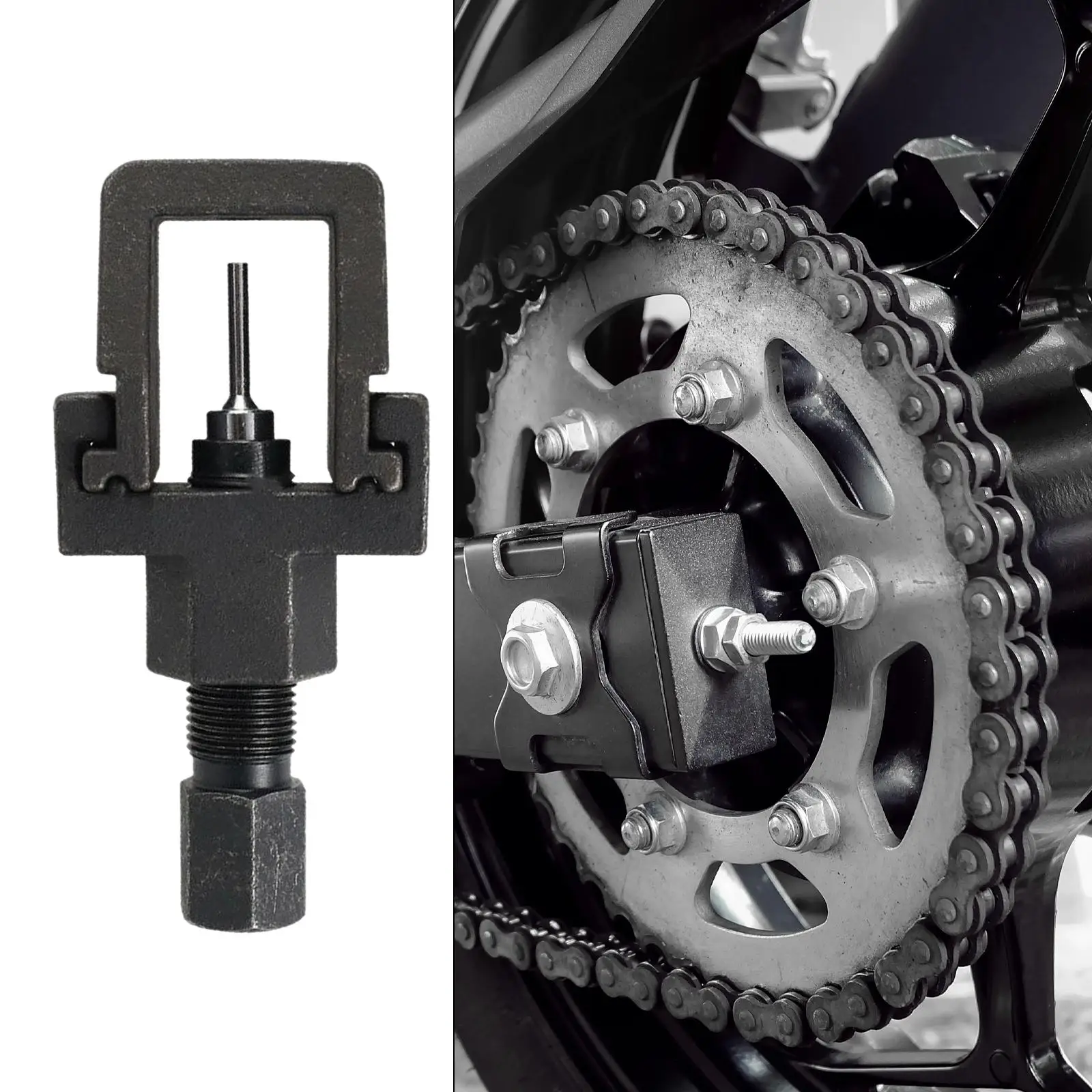 

Стальной Разрыватель цепи мотоцикла, инструмент для удаления цепи мотоцикла, Разрыватель цепи мотоцикла, заклепка для дорожного велосипеда, на открытом воздухе, для езды на велосипеде